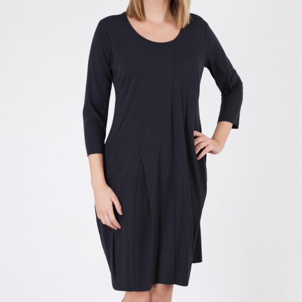 Porto Vendetta Artsy Dress In Black Size 0 Stretch